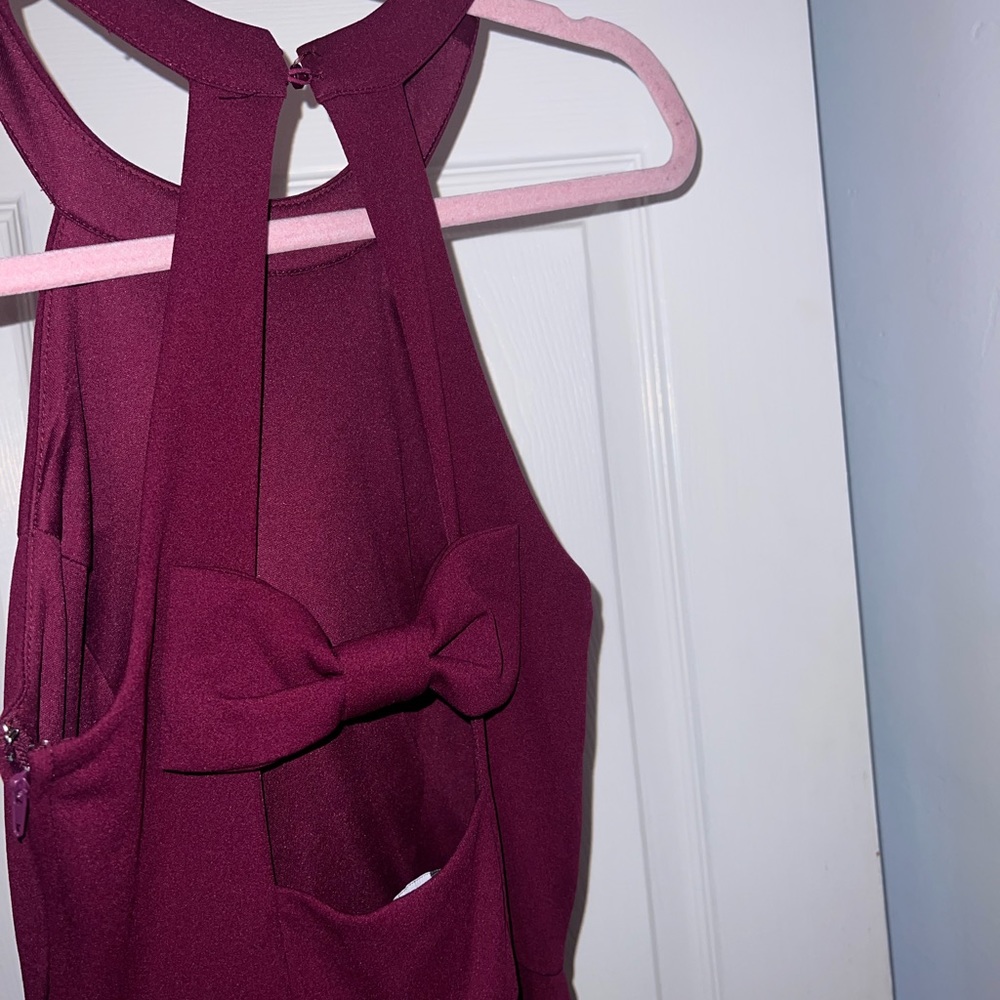 Macys burgundy dress